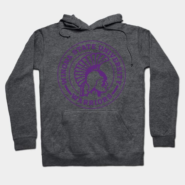 Winona State University - Circle Hoodie by Josh Wuflestad